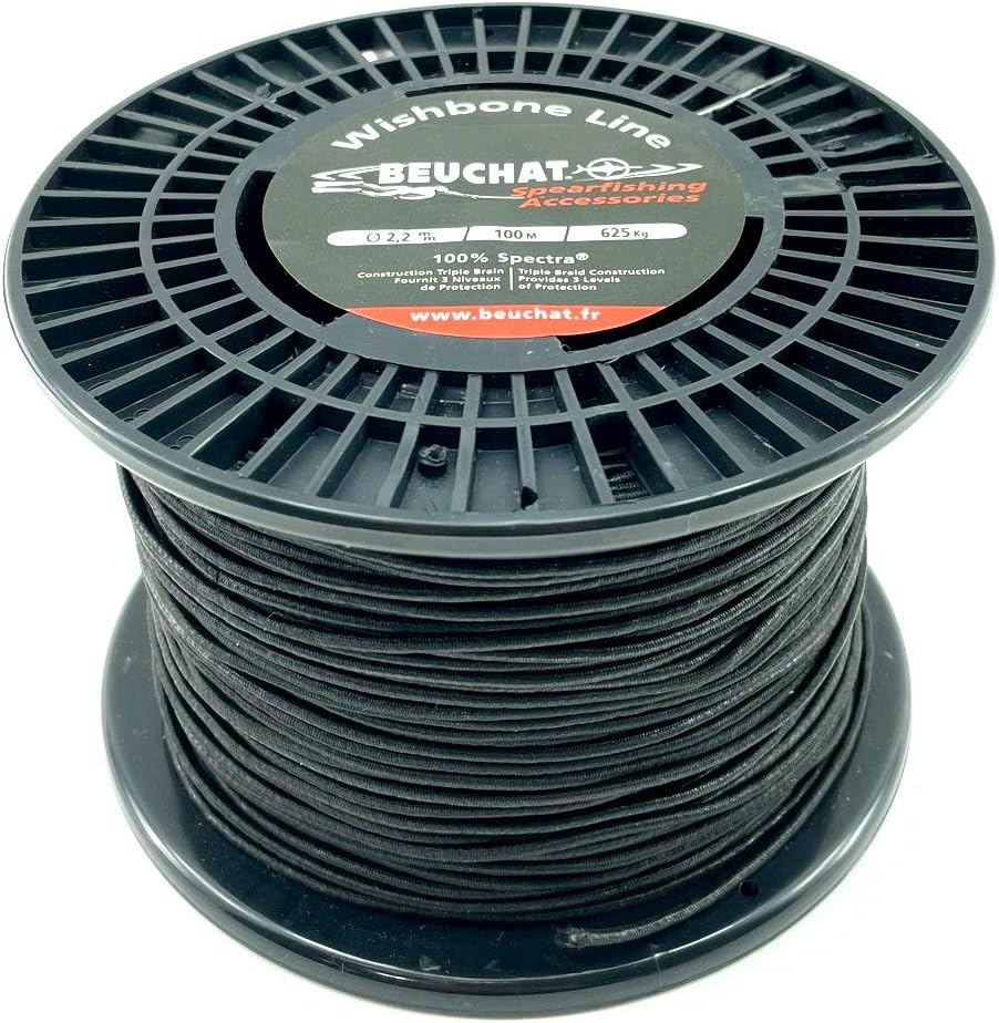BEUCHAT 2.2 mm Triple Jacket Spectra Line for Speargun Band Wishbone - Price Per Foot