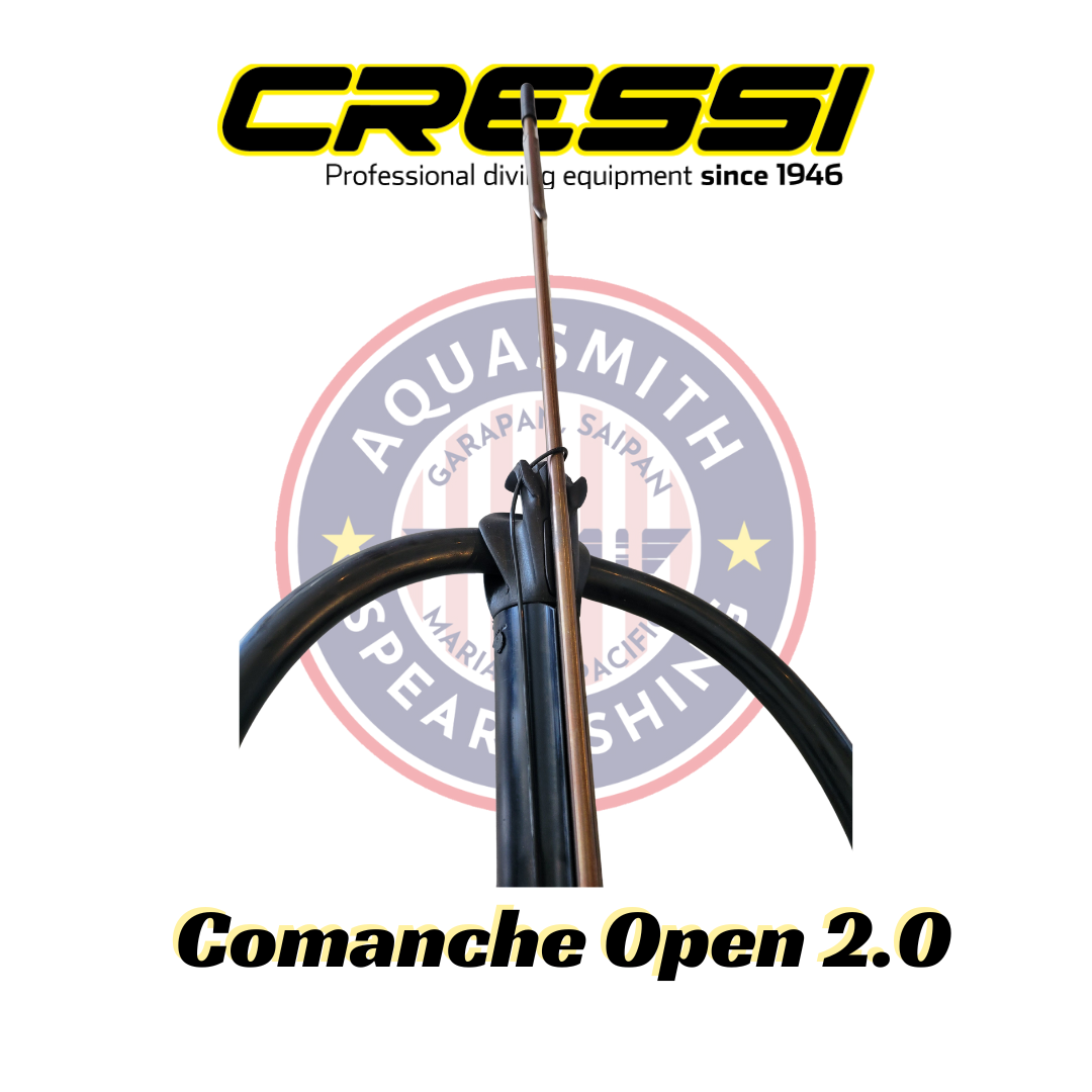 Cressi Comanche Open 2.0 Rail Speargun
