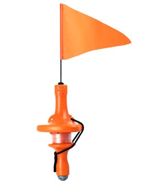 Rob Allen Flash Float Line Winder w/ flag