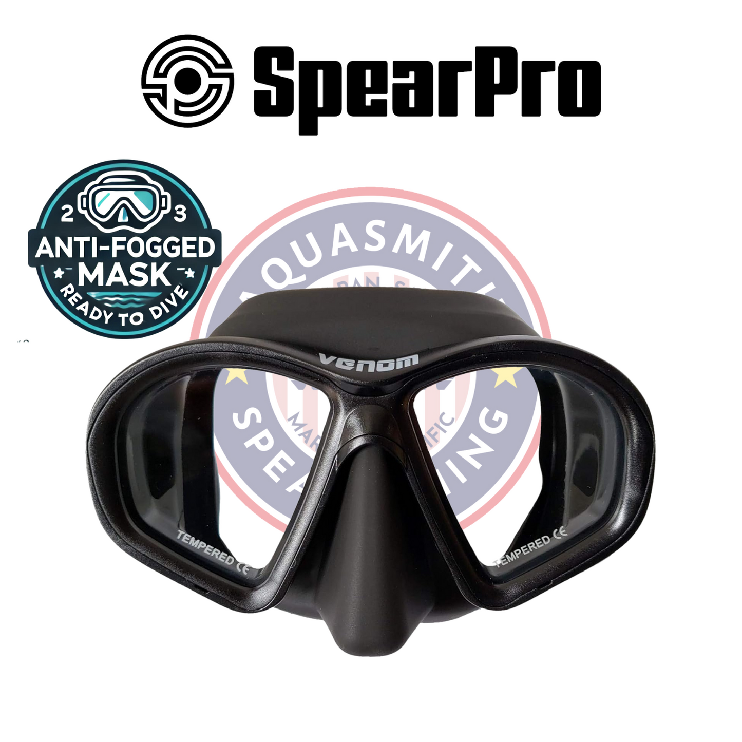 SpearPro Venom Mask | Spearfishing & Diving Mask
