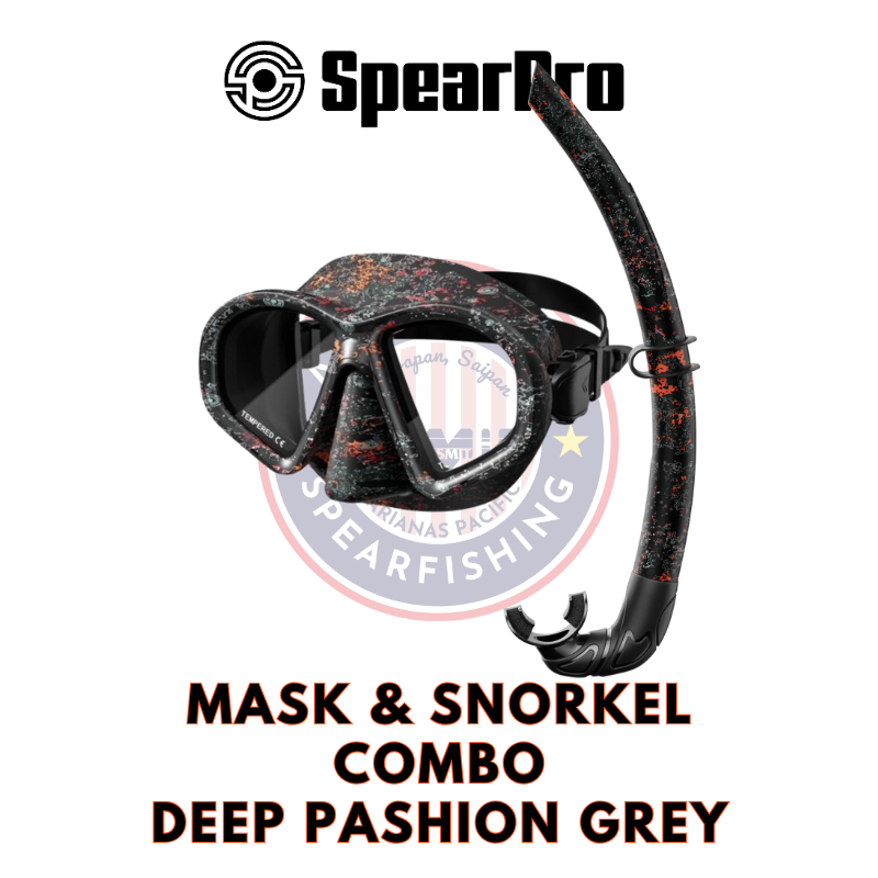 SpearPro Venom Mask & Snorkel Combo | Spearfishing & Diving Mask