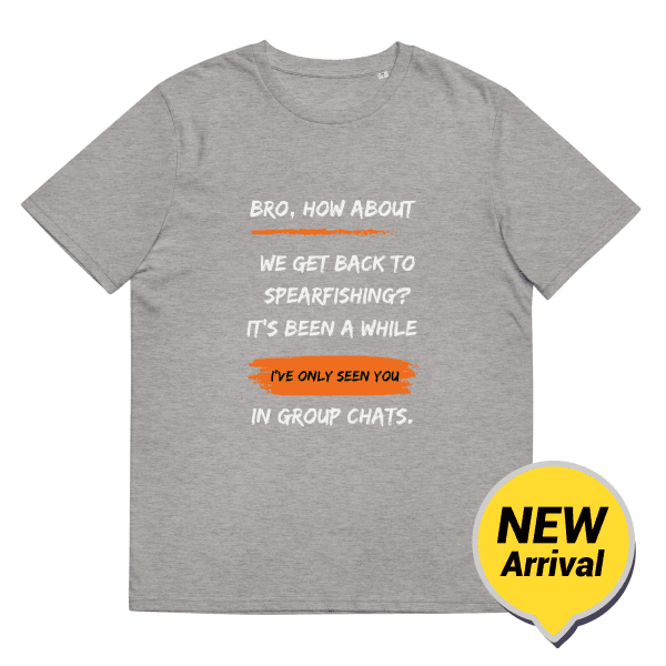 Back To Gaga Organic Cotton T-Shirt Heather Grey / S