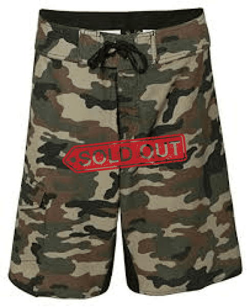 Bs Camo Boardshorts 32(Gn) Wetsuit / Rashguard