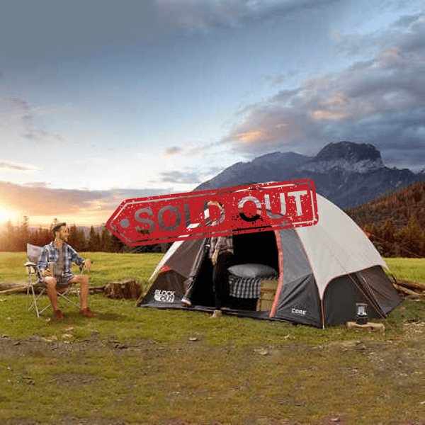 Core 6 Person Dome Tent With Block Out Technology Tents