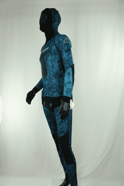 Cressi Blue Hunter 2 Pcs Mm Camouflage Wetsuits(Only Top) Wetsuit / Rashguard