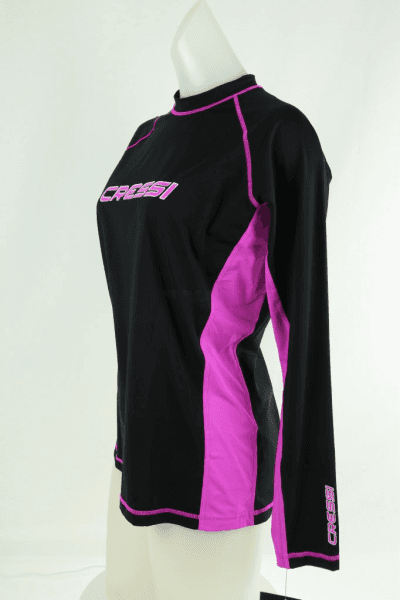 Cressi Womens Rash Guard With Sun Protection Lady Wetsuit / Rashguard