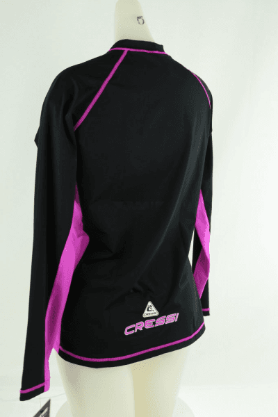 Cressi Womens Rash Guard With Sun Protection Lady Wetsuit / Rashguard