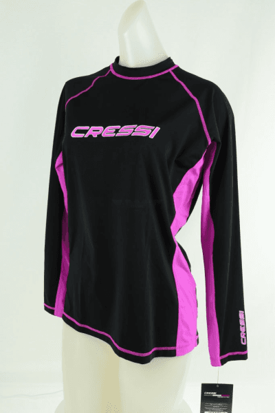 Cressi Womens Rash Guard With Sun Protection Lady Wetsuit / Rashguard