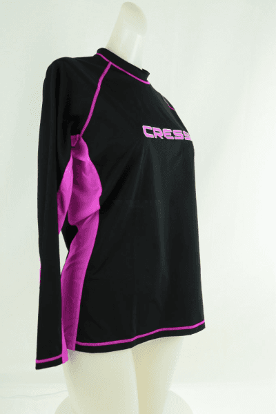 Cressi Womens Rash Guard With Sun Protection Lady Wetsuit / Rashguard