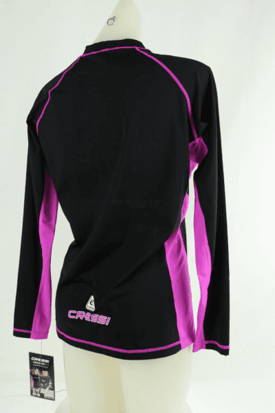 Cressi Womens Rash Guard With Sun Protection Lady Wetsuit / Rashguard