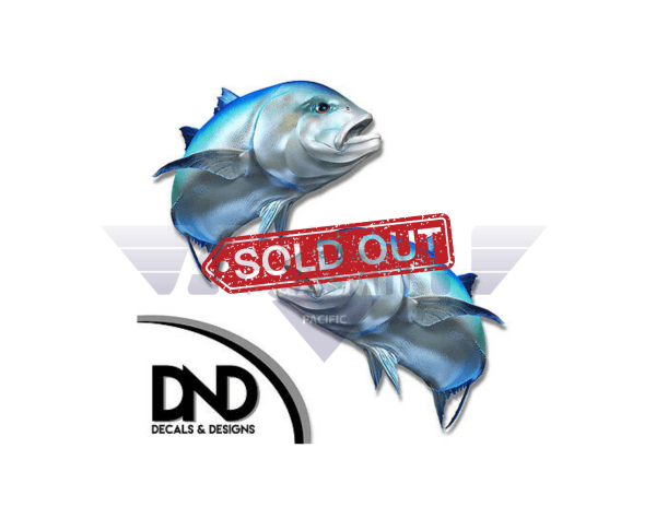 Fish Decal Bumper Sticker Gt Apparel