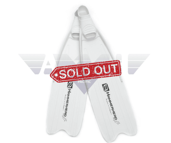 Hammerhead Kaudal Fins White 4-5