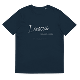 I Rescue Organic Cotton T-Shirt French Navy / S