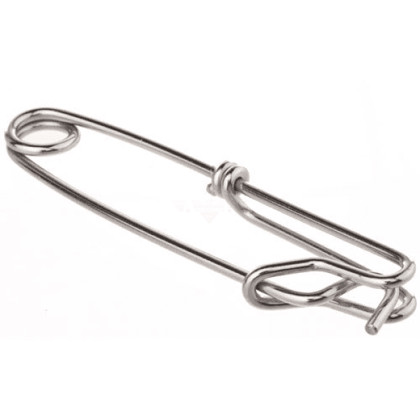 Large 5(12.5 Cm) Tuna Clip Stainless Steel Floats