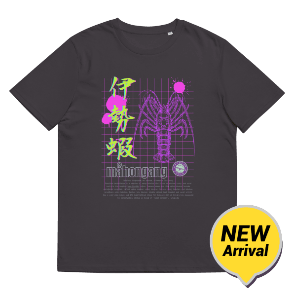Mahongang Organic Cotton T-Shirt Anthracite / S