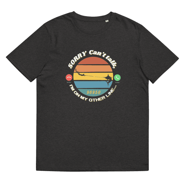 My Line Organic Cotton T-Shirt Dark Heather Grey / S