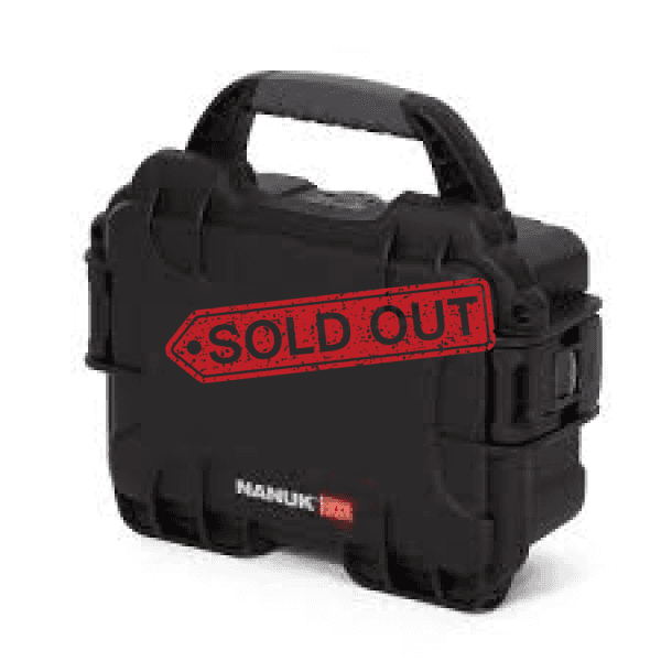 Nanuk 903 Waterproof Hard Case With Foam Insert - Black Dry Box