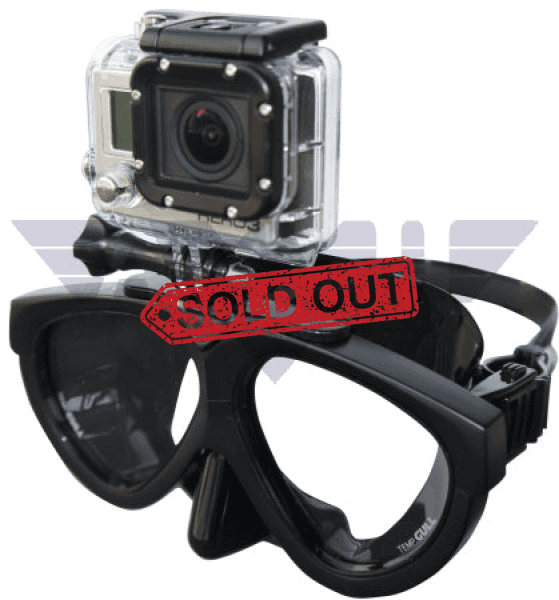 Riffe Gopro Mount For Mantis5 Mask Masks