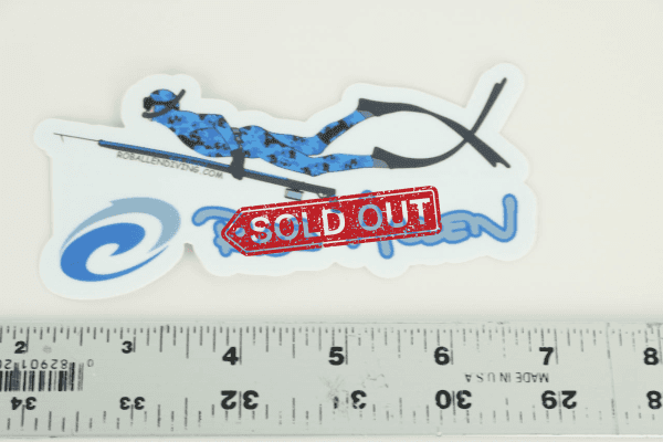 Rob Allen Stickers Spearfisher Apparel