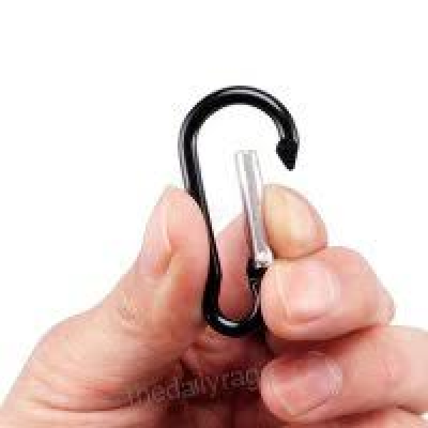 Salvimar 1.85 Aluminum Carabiner Belt Clip For Fish Stringer Weight Belts / Stringers