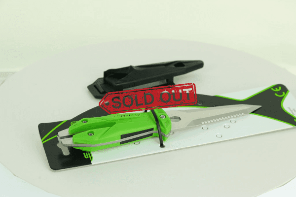Salvimar Goemon Knife Acid-Green Knives