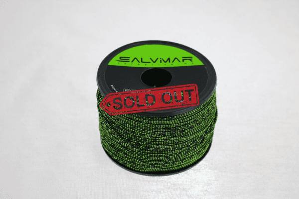 Salvimar Polyester Core Reel Line Dyneema 1.7Mm 200 Lb X 60 Ft Reels/lines