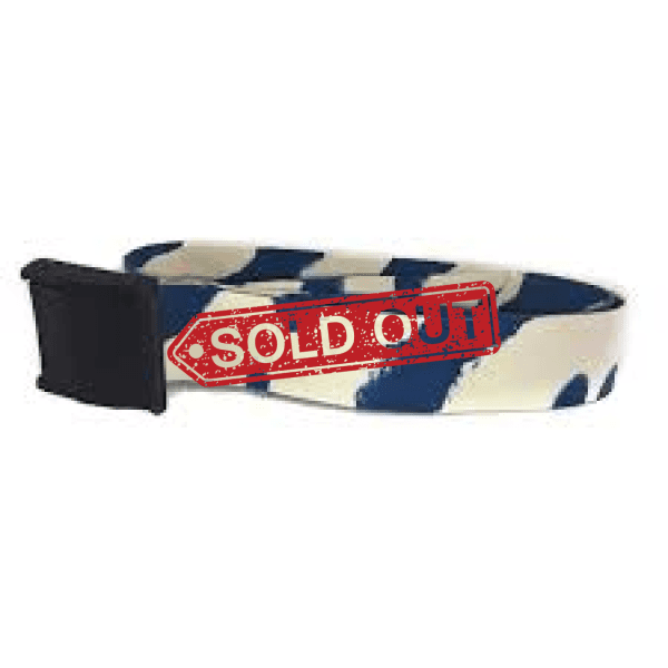 Spear Pro Safety Buckle Blue-White Weight Belt Weight Belts / Stringers