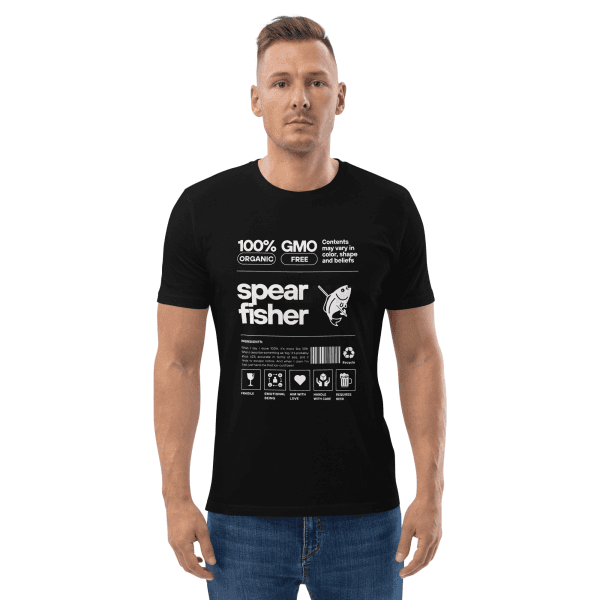 Spearfisher Organic Cotton T-Shirt Black / S