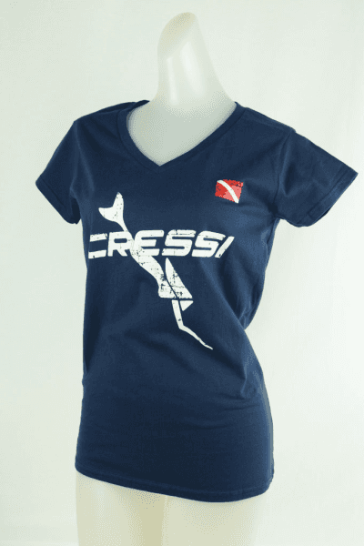 Womens Cressi Limited T-Shirt 100% Organic Cotton Apparel