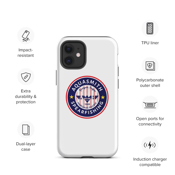 A Tough Iphone Case Glossy / 12 Mini Apparel