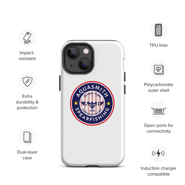 A Tough Iphone Case Glossy / 13 Mini Apparel