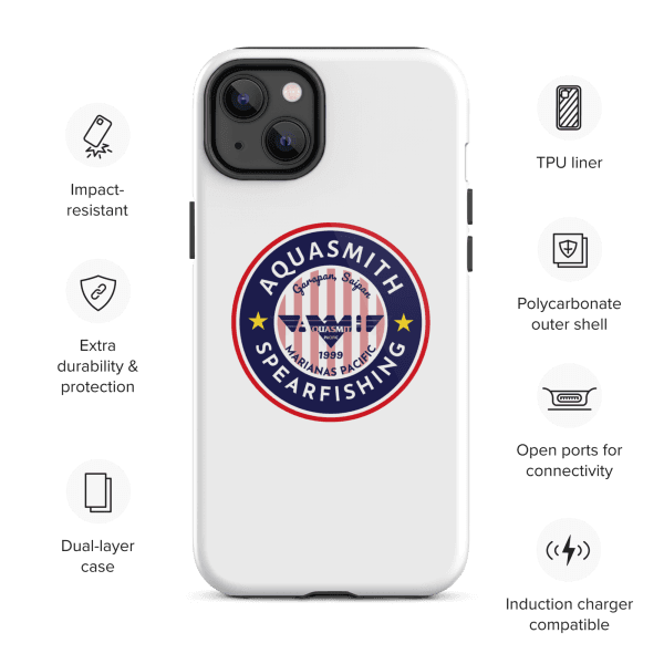 A Tough Iphone Case Glossy / 14 Plus Apparel