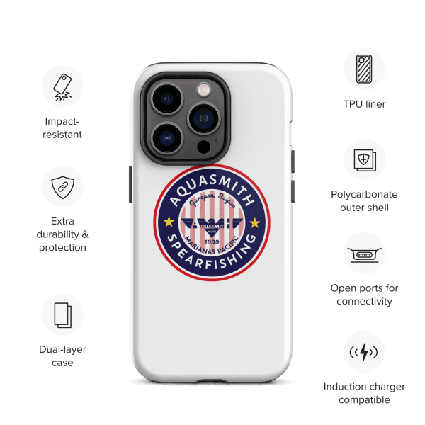 A Tough Iphone Case Glossy / 14 Pro Apparel