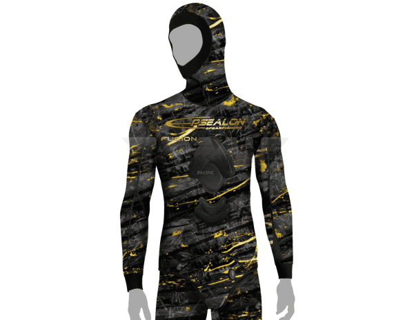 Epsealon Black Fusion Wetsuit 1.5 Mm / Rashguard