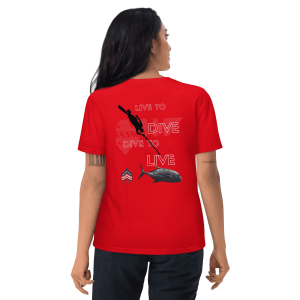 Live To Dive Red / S