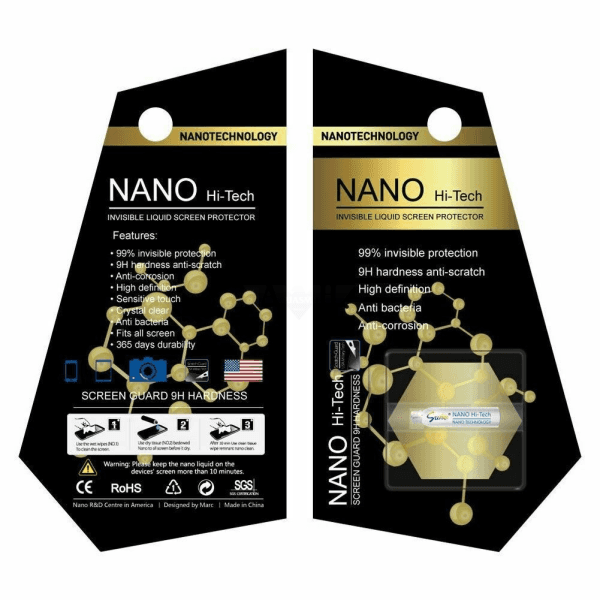 Nano Hi-Tech Invisible Liquid Screen Protector Apparel