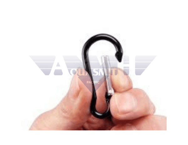 Salvimar 1.85 Aluminum Carabiner Belt Clip For Fish Stringer Weight Belts / Stringers