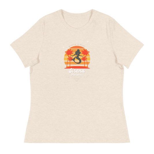 Sirena Sunset Heather Prism Natural / S Apparel