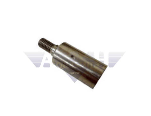 Trident 6Mm Male To 1/2 Inch Slip-On Tube Stainless Steel Spearpoint Adapter Pole Spear/hand Sling