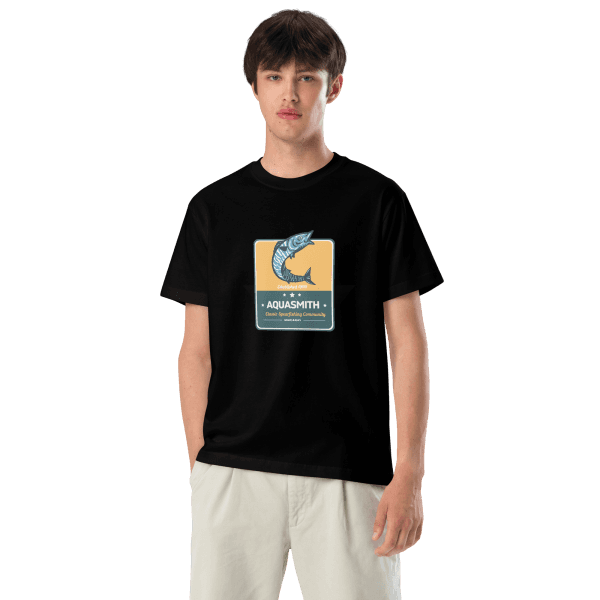 Wahoo Lightweight Cotton T-Shirt Black / S Apparel