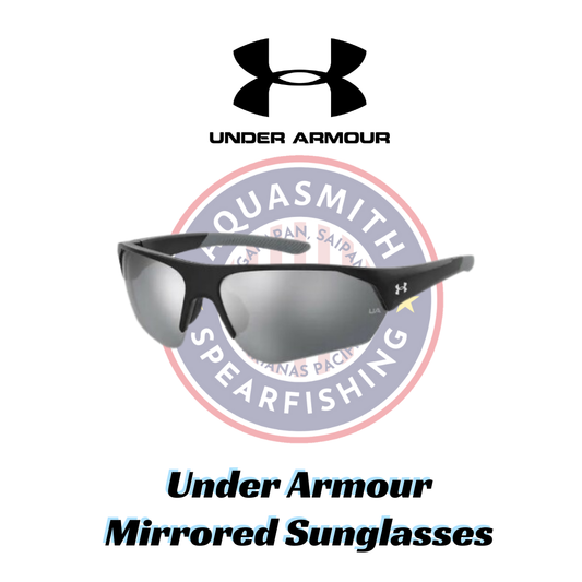 Under Armour   Black/Grey Silver  Mirrored Sunglasses