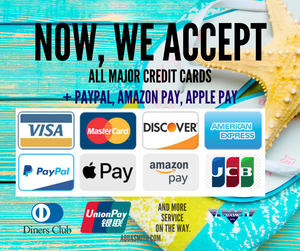 We Accept all major Credit-Cards