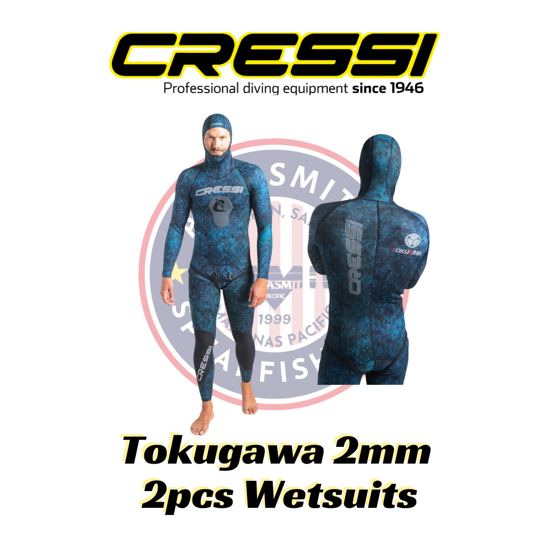 Cressi Tokugawa 2 mm Camouflage 2pcs Wetsuits
