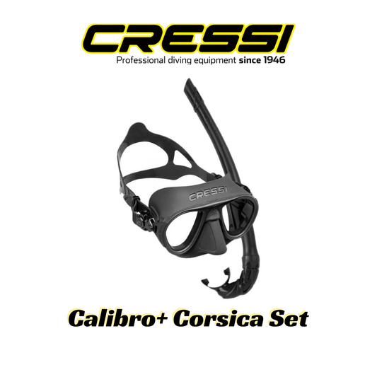 Cressi Calibro & Cressi Corsica Snorkel