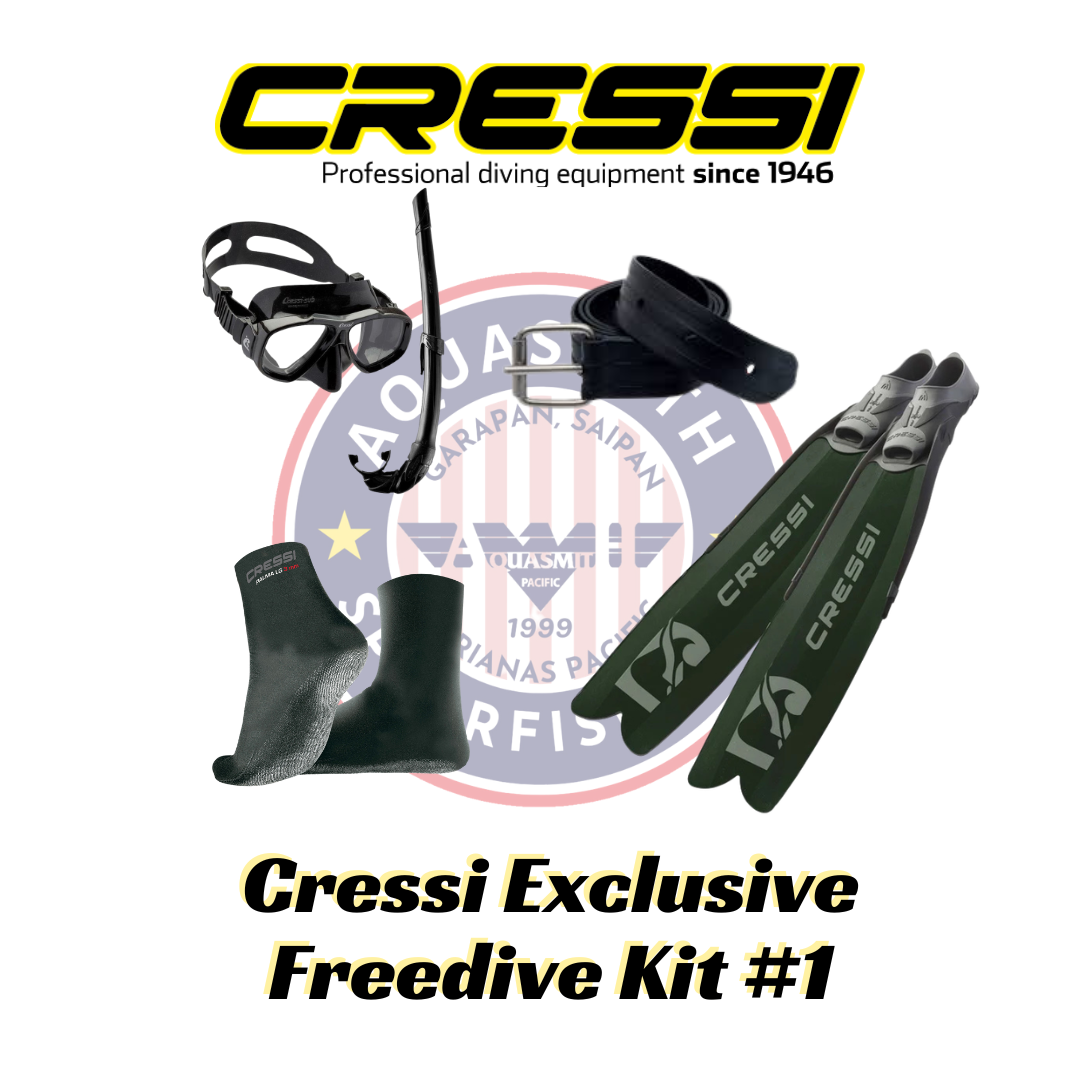 Cressi Exclusive Freedive Combo Kit #2