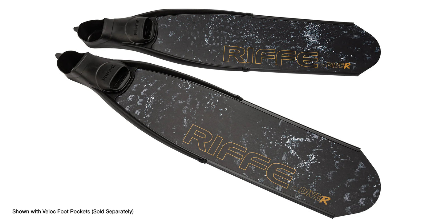 RIFFE BY DIVER Composite Carbon Fiber Fin