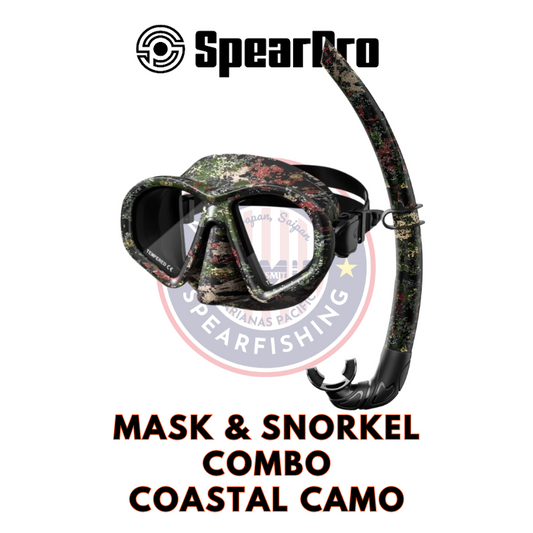 SpearPro Venom Mask & Snorkel Combo | Spearfishing & Diving Mask
