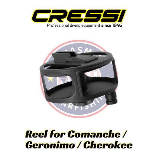 Cressi Reel vir Comanche / Geronimo / Cherokee-reeks