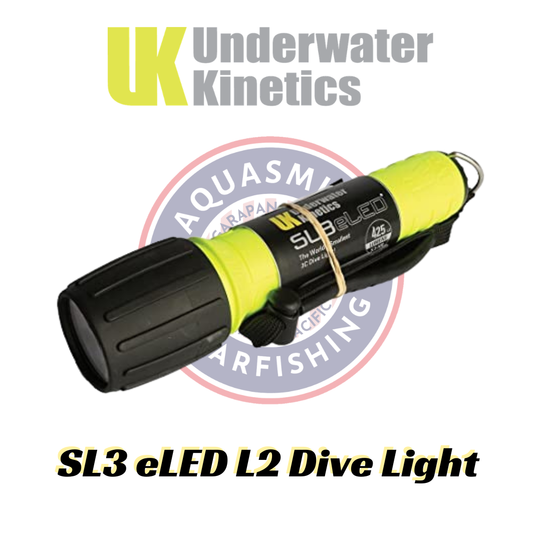 Underwater Kinetics SL3 eLED L2 Dive Light w/Battery included!