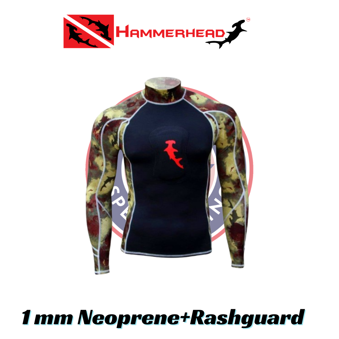 Hammerhead Ambush Rashguard with Loading Pad